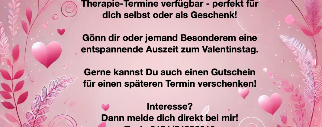 Mein Angebot zum Valentinstag. Kontakt unter 015154838016